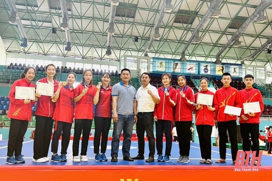 Wushu Thanh Hóa giành thành tích cao tại Giải Vô địch quốc gia năm 2023