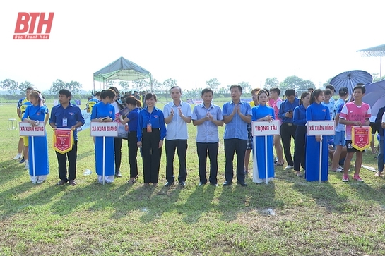 31 đội bóng tranh tài tại Giải bóng đá thanh niên huyện Thọ Xuân lần thứ nhất - năm 2023