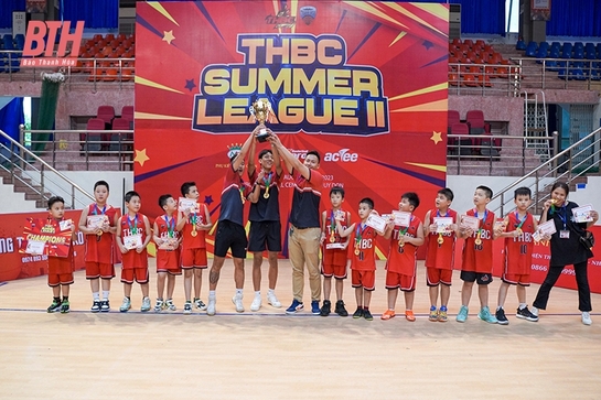 Giải bóng rổ học sinh U10, U12, U14, U16 Thanh Hóa - THBC Summer League 2023 thành công tốt đẹp