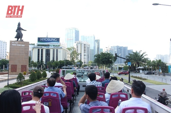 Đoàn xúc tiến du lịch tỉnh Thanh Hóa khảo sát city tour TP Hồ Chí Minh