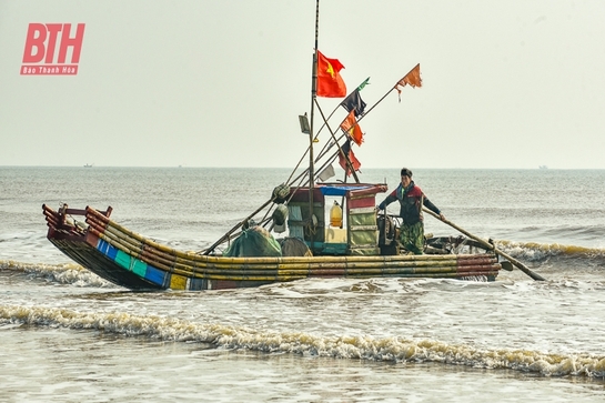 Ngư dân xứ Thanh “xông biển” đầu năm