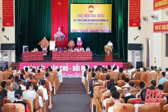 Đại hội đại biểu MTTQ huyện Mường Lát lần thứ VII, nhiệm kỳ 2024-2029