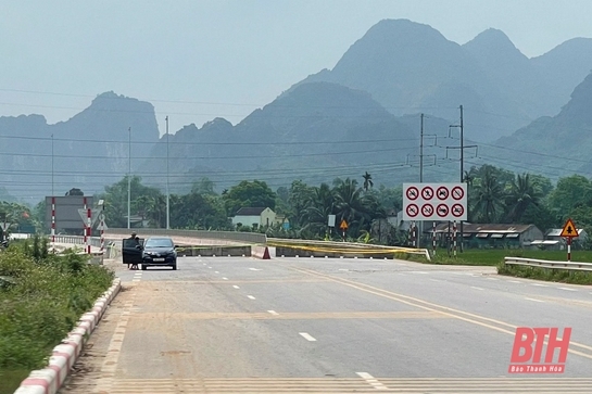Tạm dừng khai thác 2 nút giao Đồng Thắng và Thiệu Giang thuộc tuyến đường bộ cao tốc Bắc - Nam phía Đông đoạn Mai Sơn - Quốc lộ 45