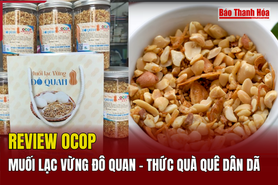 [REVIEW OCOP] Muối lạc vừng Đô Quan - Thức quà quê dân dã