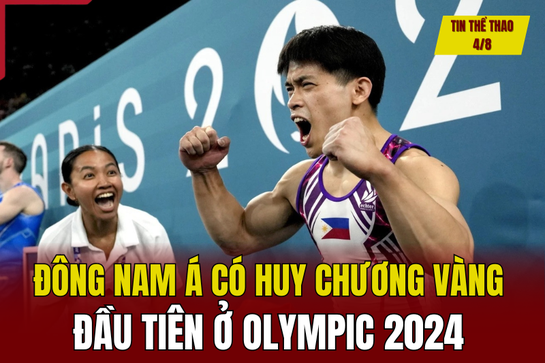 Tin thể thao 4/8: Đông Nam Á có huy chương vàng đầu tiên ở Olympic 2024; Xạ thủ Trịnh Thu Vinh gửi lời xin lỗi và cảm ơn người hâm mộ