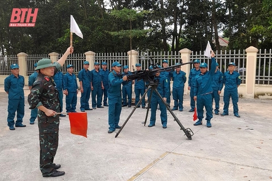 Ban Chỉ huy Quân sự huyện Thọ Xuân xây dựng đơn vị vững mạnh toàn diện, “mẫu mực tiêu biểu”