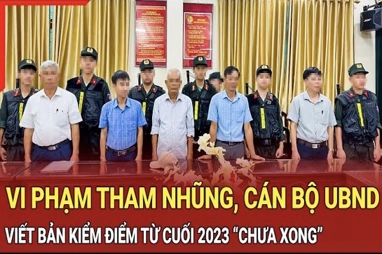 Điểm nóng 13/10: Vi phạm tham nhũng, cán bộ UBND viết bản kiểm điểm từ cuối 2023 “chưa xong”