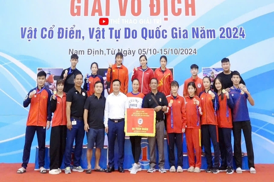 Vật Thanh Hoá giành ngôi thứ Ba toàn đoàn Vật tự do nữ tại giải đấu quan trọng nhất năm 2024