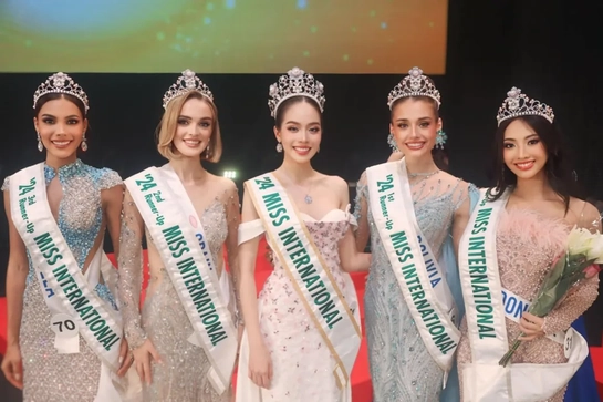 Hoa hậu Thanh Thủy đăng quang Miss International 2024