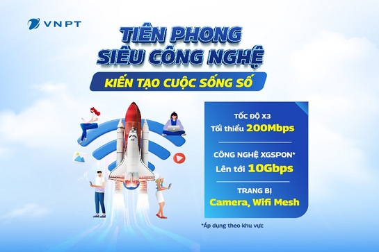 VNPT nâng tốc độ Internet hơn 3 lần, giá không đổi