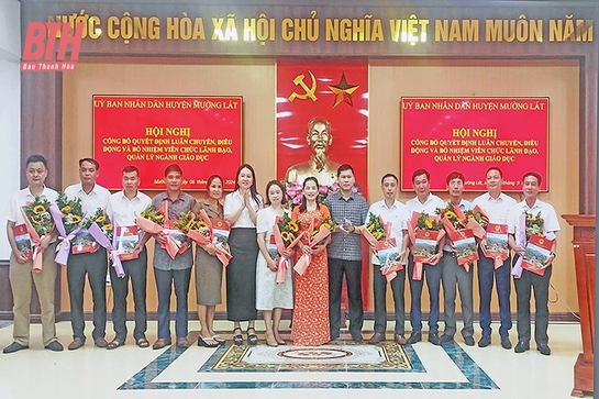 Mường Lát quan tâm tạo nguồn cán bộ