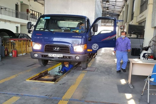 Không để xảy ra tình trạng ách tắc trong hoạt động kiểm định xe cơ giới đường bộ
