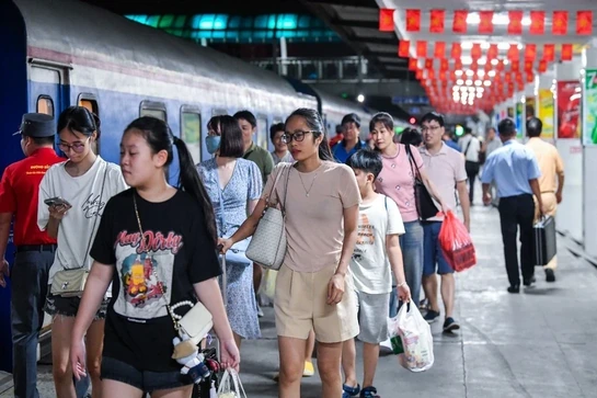Có 70.600 vé tàu đã bán tới tay hành khách dịp nghỉ lễ 30/4-1/5