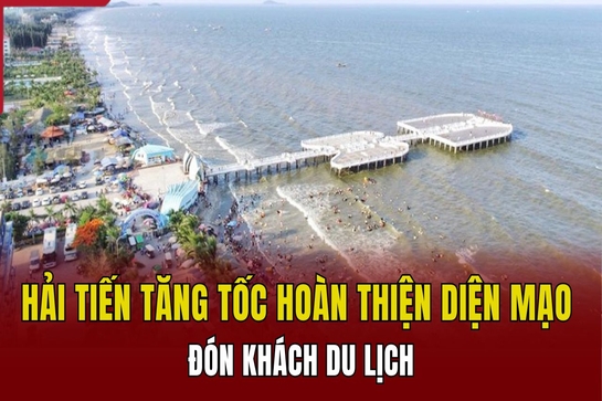 Hải Tiến tăng tốc hoàn thiện diện mạo đón khách du lịch