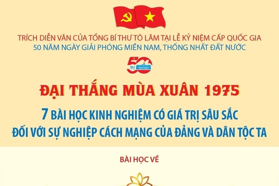 7 bài học kinh nghiệm có giá trị sâu sắc với sự nghiệp cách mạng của Đảng và dân tộc ta