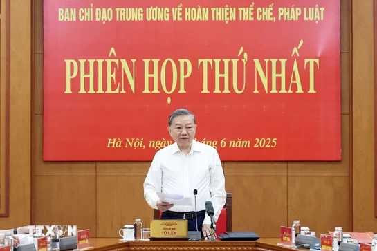 Tổng Bí thư: Hoàn thiện thể chế, pháp luật phải mở đường cho kiến tạo phát triển
