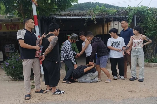 Bắt giữ 4 nghi phạm xịt hơi cay, cướp ô tô trong đêm