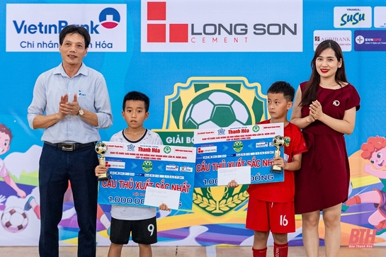 Những gương mặt xuất sắc được vinh danh tại giải Bóng đá Nhi đồng Báo Thanh Hoá năm 2025