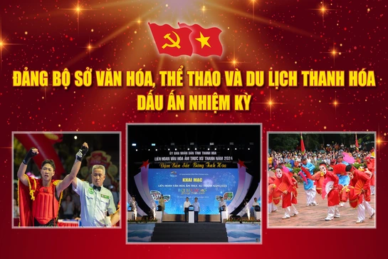 Đảng bộ Sở Văn hóa, Thể thao và Du lịch Thanh Hoá - Dấu ấn nhiệm kỳ