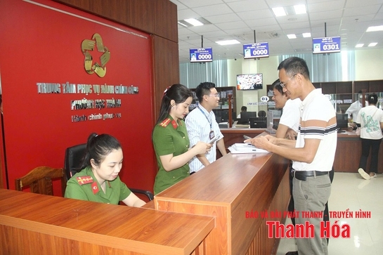 Thanh Hóa đứng thứ 4 cả nước về số lượng hồ sơ  tiếp nhận  trong ngày 1/7