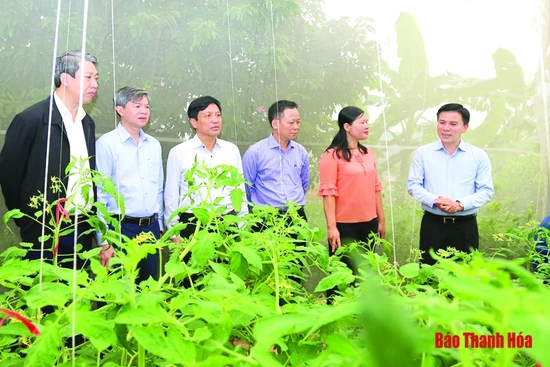 Đoàn kết một lòng, quyết tâm thực hiện lời căn dặn của Chủ tịch Hồ Chí Minh, xây dựng Thanh Hóa trở nên “tỉnh kiểu mẫu”