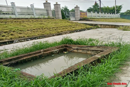 Huyện Như Xuân: Hố ga không đậy nắp đe dọa tính mạng người dân