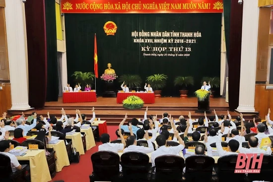 Kỳ họp thứ 13, HĐND tỉnh khóa XVII: Quyết nghị nhiều nội dung quan trọng