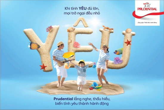 Prudential  triển khai chiến dịch “Khi tình yêu đủ lớn” với  chương trình khuyến mại “Trao nhiều vì yêu thương”