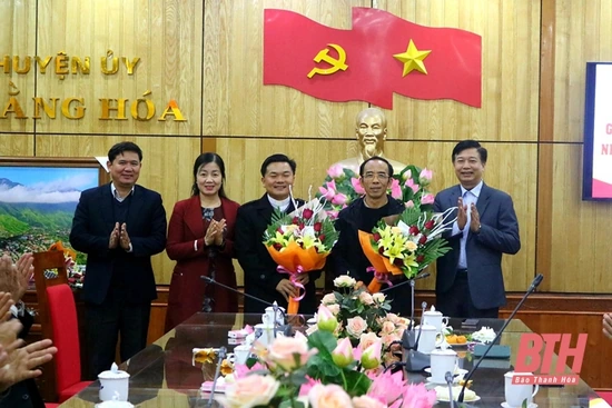 Hoằng Hóa gặp mặt chức sắc tôn giáo nhân dịp Giáng sinh 2020