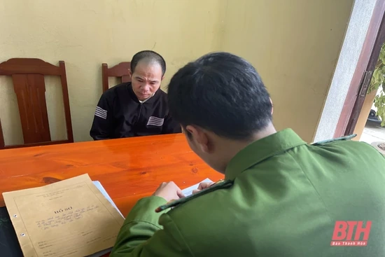 Triệt xóa điểm đánh bạc dưới hình thức ghi lô đề tại xã Thành Công