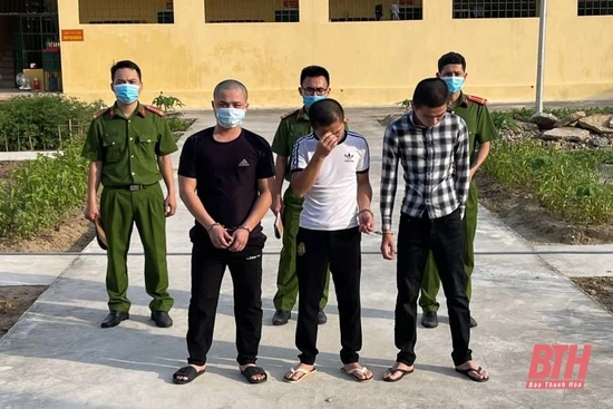 Công an thị xã Nghi Sơn liên tiếp phá 3 vụ mua bán, vận chuyển,  tổ chức sử dụng trái phép ma túy