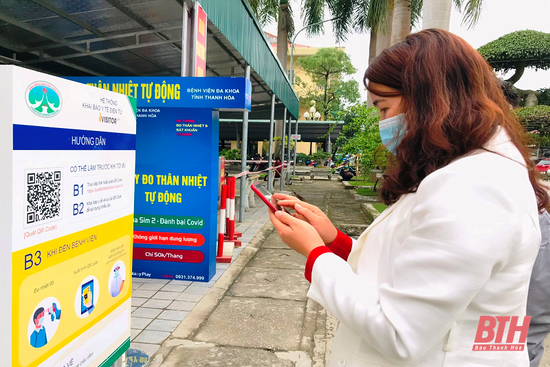 Đẩy mạnh triển khai việc quét mã QR để quản lý thông tin người ra vào cơ quan, tổ chức, cơ sở, địa điểm phục vụ phòng chống dịch, bệnh COVID-19