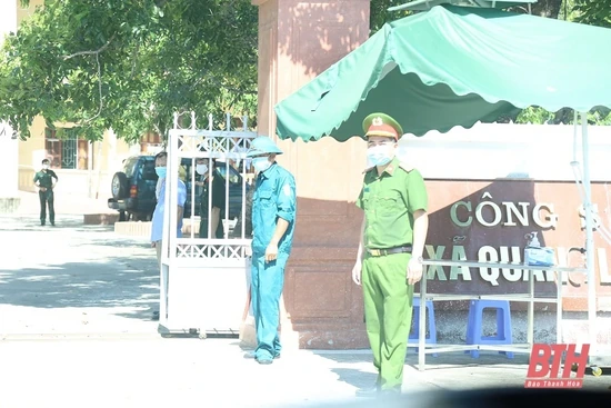 Huyện Quảng Xương xử phạt 192 trường hợp vi phạm quy định phòng, chống dịch COVID-19