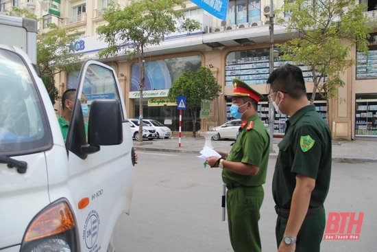 Các quy định phòng, chống dịch trong thời gian TP Thanh Hóa tiếp tục thực hiện giãn cách xã hội