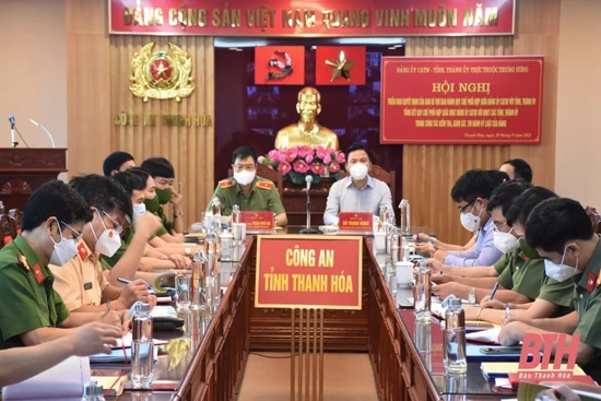 Bộ Công an: Tổ chức hội nghị trực tuyến công tác phối hợp kiểm tra, giám sát, thi hành kỷ luật của Đảng