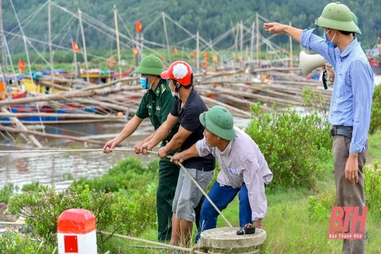 Các địa phương ven biển khẩn trương ứng phó với cơn bão số 8
