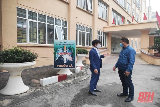 Ngành y tế nỗ lực xây dựng môi trường không khói thuốc