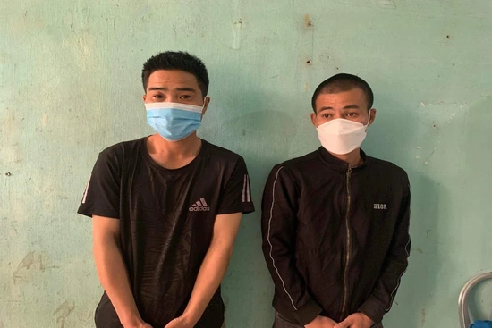 Công an huyện Thiệu Hóa bắt 2 đối tượng cướp giật tài sản