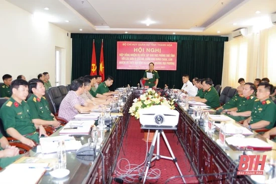 Thống nhất hiệp đồng diễn tập khu vực phòng thủ tỉnh