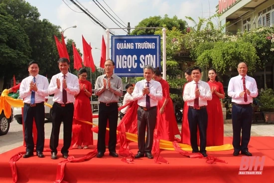 Thị xã Nghi Sơn công bố Nghị quyết về đặt tên đường, phố và công trình công cộng