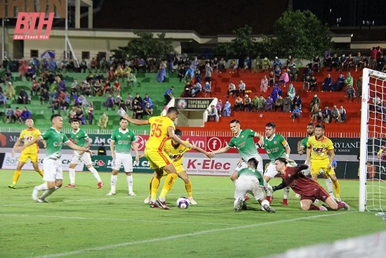Vòng 5, giải Night Wolf V.League 1 - 2023: “Đại chiến ngôi đầu” trên sân Quy Nhơn