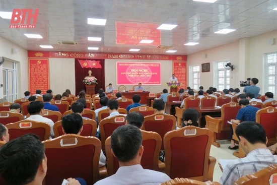 Huyện Thọ Xuân: Giải  ngân vốn đầu tư công xếp thứ nhất toàn tỉnh