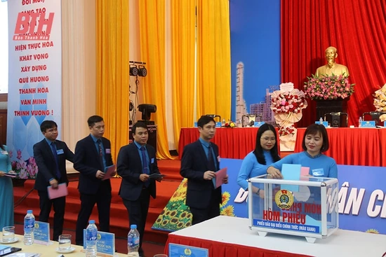 Tập trung chỉ đạo đại hội công đoàn các cấp, nhiệm kỳ 2023-2028