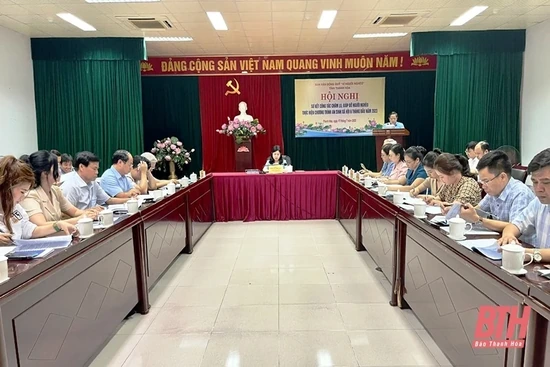 Sơ kết công tác chăm lo, giúp đỡ người nghèo thực hiện Chương trình  an sinh xã hội