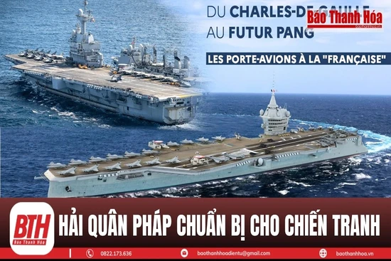 Hải quân Pháp thay đổi chiến lược, chuẩn bị sẵn sàng cho chiến tranh