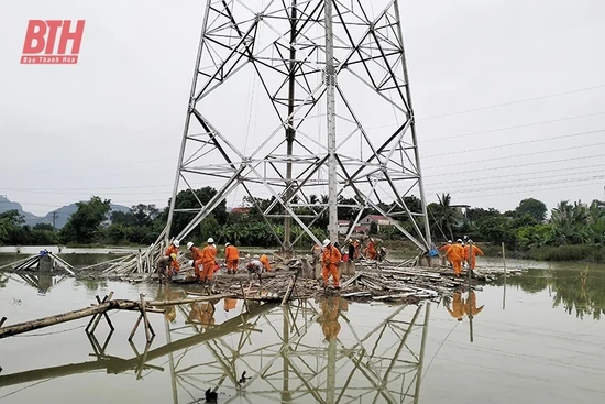 Nghĩa cử trên công trường Đường dây 500kV mạch 3