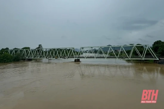 Từ ngày 21 đến 25/7, cảnh báo xuất hiện lũ trên các sông ở Thanh Hóa