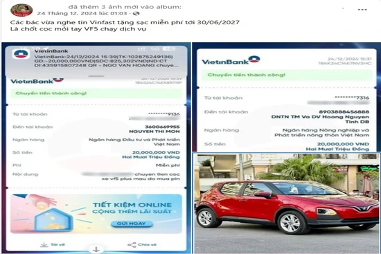Tài xế chạy dịch vụ bằng xe điện “choáng” vì món quà “siêu to khổng lồ” của VinFast  