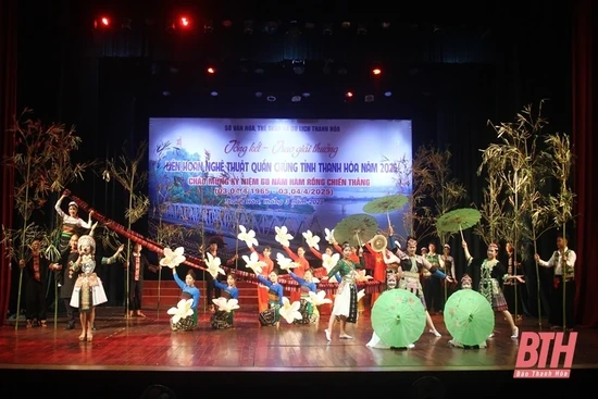 Tổng kết và trao giải Liên hoan nghệ thuật quần chúng tỉnh Thanh Hóa năm 2025