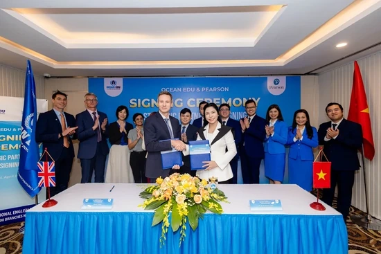Ocean Edu chính thức trở thành “Pearson Connected School” đầu tiên tại Việt Nam